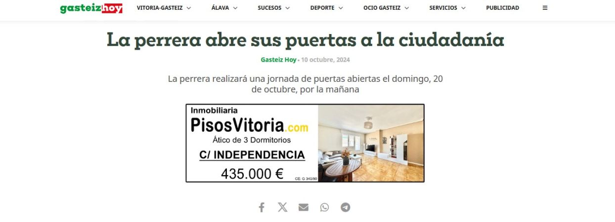 Gaseizhoy: La perrera abre sus puertas a la ciudadanía